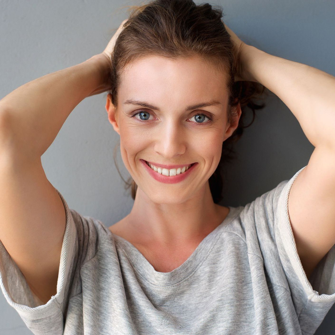 Fresh face of woman using Botox and fillers on a beautiful face