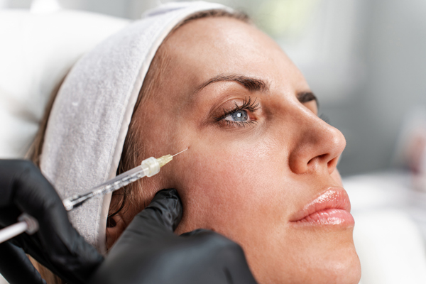Botox injection for bags around eyes